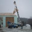 setting trusses